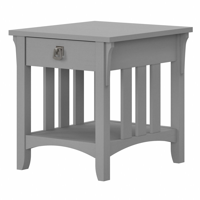 Table de bout Salinas, Gris Cape Cod