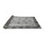 Tapis oriental tissé à la machine rectangulaire gris Arusyak