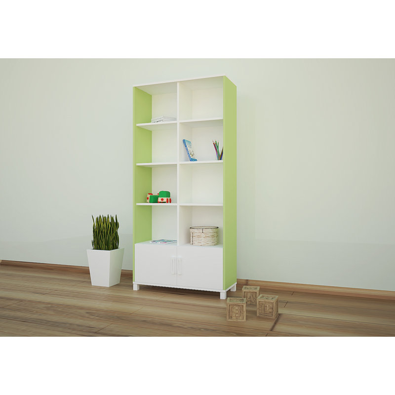 Godalming 177cm H X 88cm W Animals Kids Cube, Green
