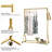 47'' Metal Rolling Clothing Rack
