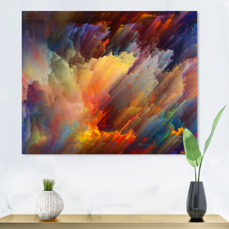 «Colorful Living», reproduction sur toile tendue, H 12 po x l 20 po x P 1 po