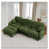 Green+3 Seat+1Ottoman