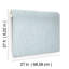 Papier peint botanique bleu ciel Willow Song-1908457911