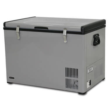 BLACK+DECKER 1.2 Cu. Ft. Compact Upright Freezer, Mini Deep Freeze with  Full-Width Wire Shelf, White