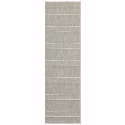 Aaima Rectangle Striped Kilim Indoor / Outdoor