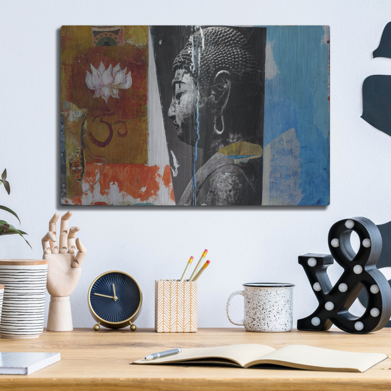 «Angel Buddha» par Elena Ray, H 12 po x l 16 po