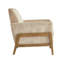 Fauteuil d'appoint à dossier capitonné Matson - Sable-550103626