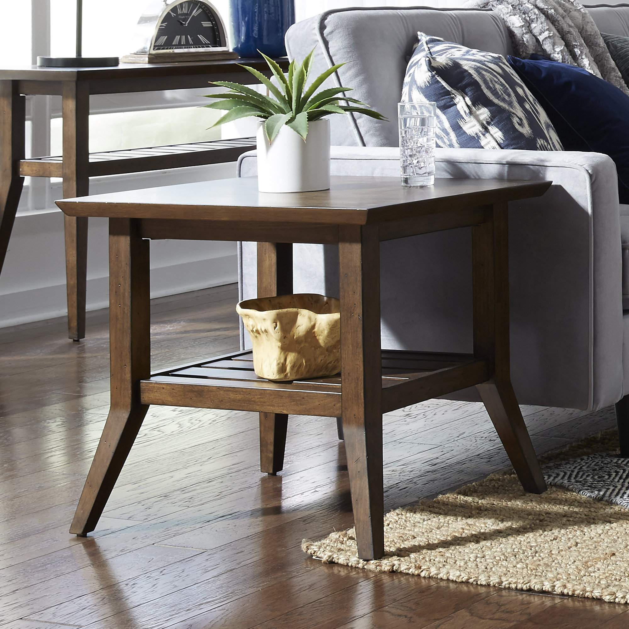 Liberty Furniture Ventura Blvd Solid Wood End Table Wayfair
