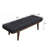 Grey And Oak Tufted Bench