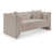 Tissu chenille beige