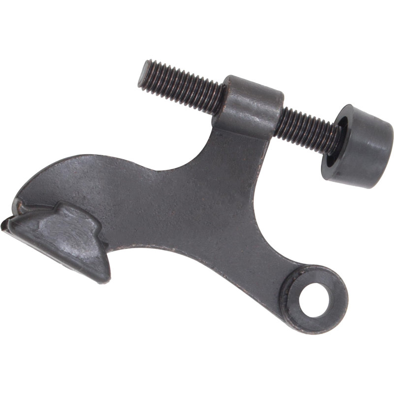 Butée de charnière en zinc, Bronze frotté à l'huile