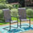 Leonard Premium All-Weather Sling Outdoor Dining Armchair