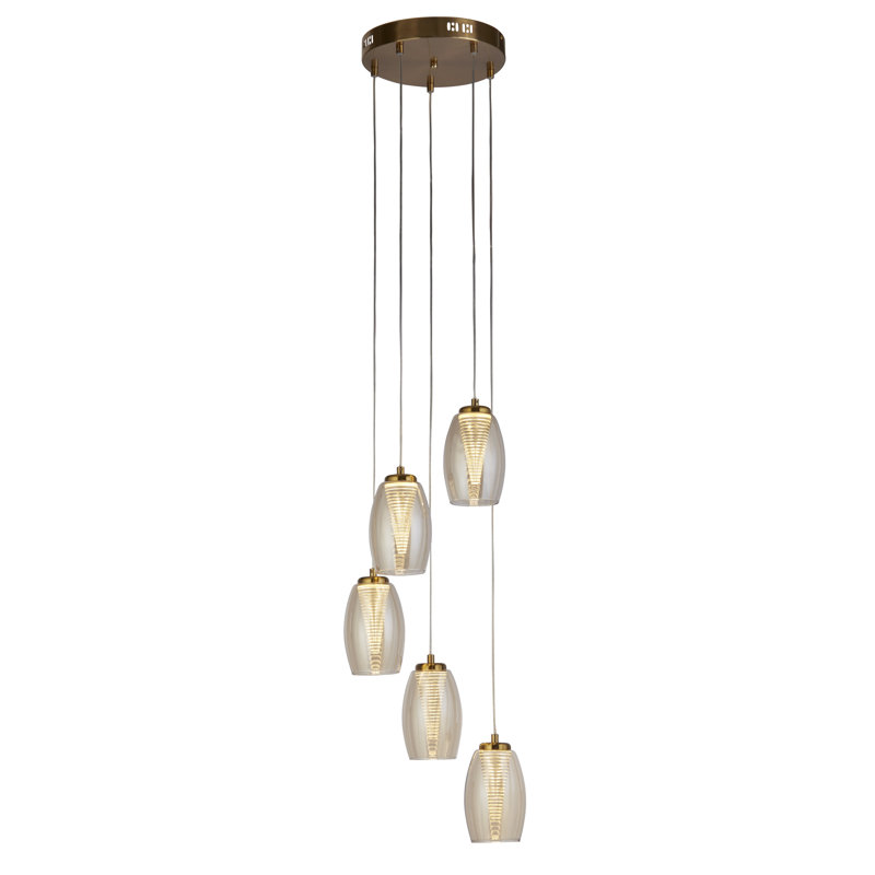 Kalicki 5 - Light Unique/Statement LED Chandelier