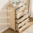 5-Drawer Dresser With Hidden Handles,41.4" H Modern Chest Of Drawers With Deep Drawers，Wood Drawer Organizer For Bedroom, Guest Room, Living Room Or Entryway-1222910060