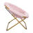 Gwen Folding XL Faux Fur Saucer Chair for Dorm or Bedroom-1913106419-1940300368