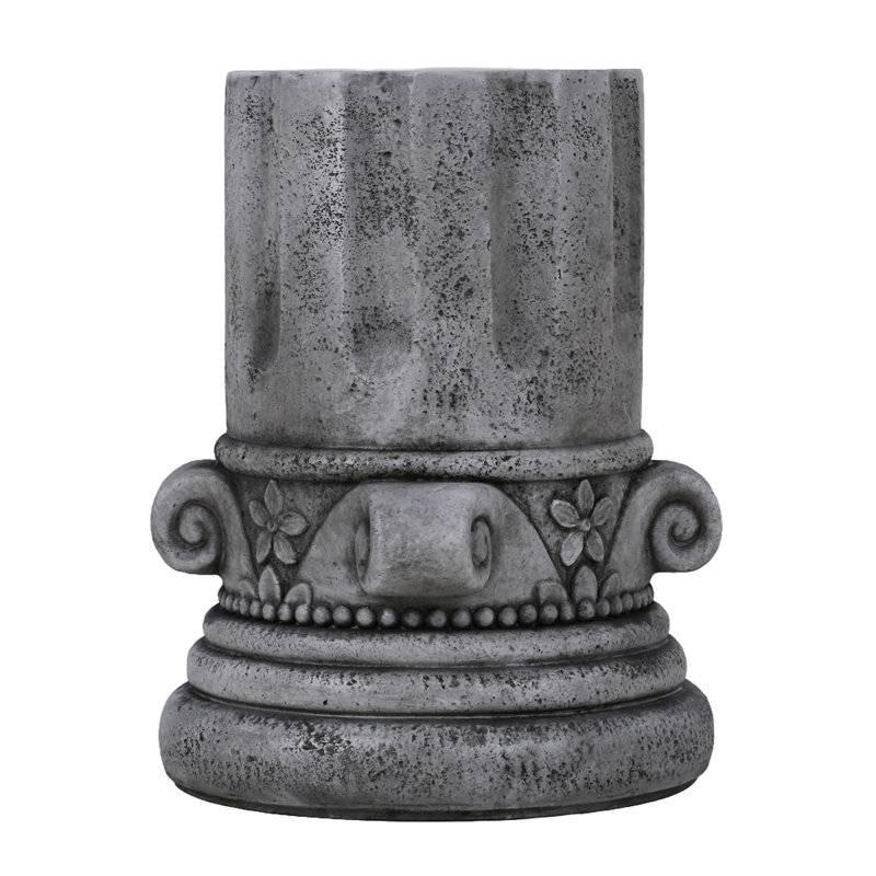Cement Outdoor End Tables For Patio(Only Including Table)
