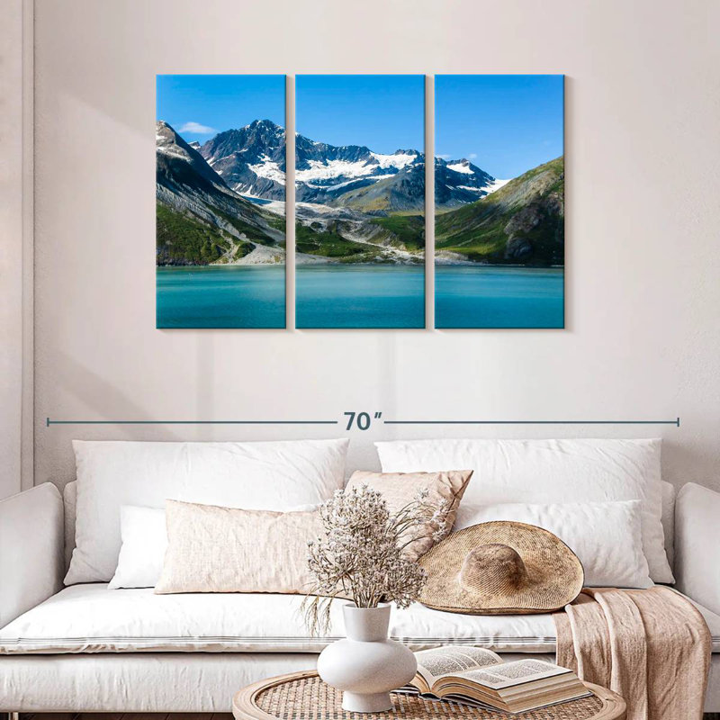 Alvord Blue Waters de Glacier Bay, H 28 po x l 45 po