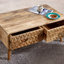 Beatty Four Leg Coffee Table with Storage