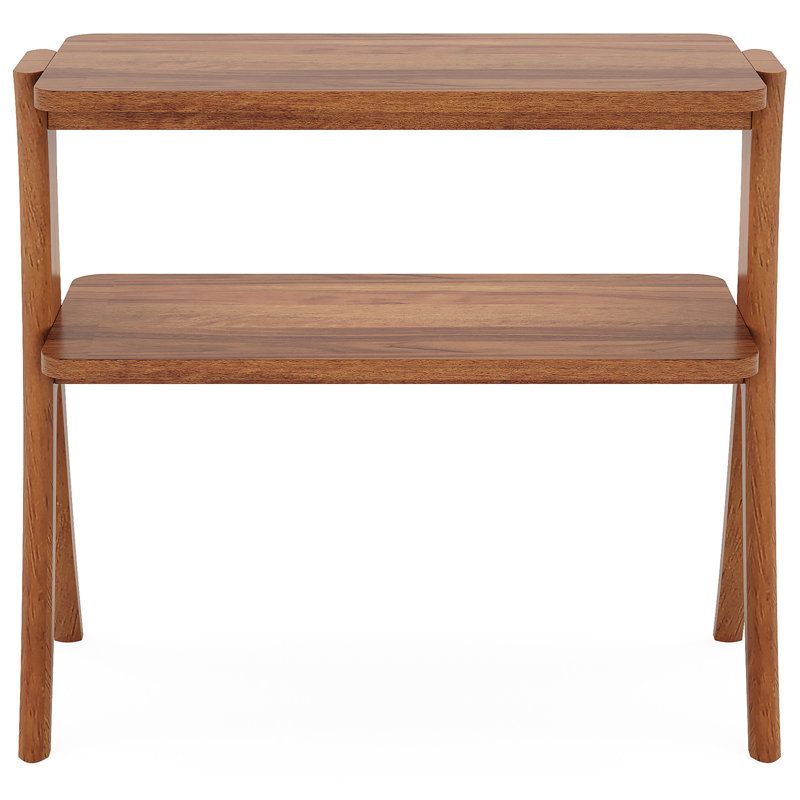 Table d'appoint 25,2 po Noyer