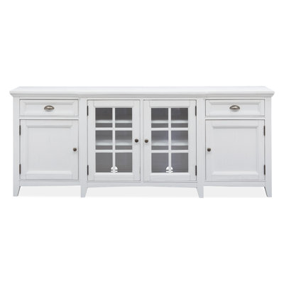 Arnecia Solid Wood TV Stand for TVs up to 88" by Lark Manor