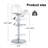 Swivel Upholstered Adjustable Height Counter Stool(Set of 4)-1090421204