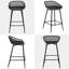 Rossmoyne Counter Stool with Metal Frame-435557933