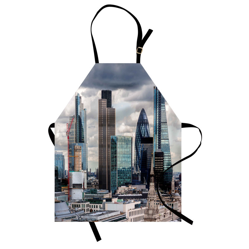 No Pattern Bib Apron