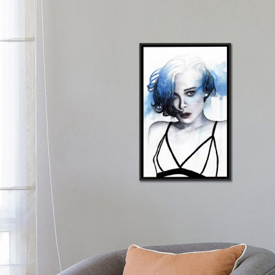 «Blue», reproduction sur toile