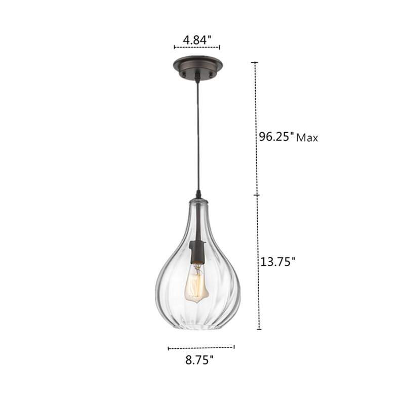 Domini 1 - Light Single Pendant