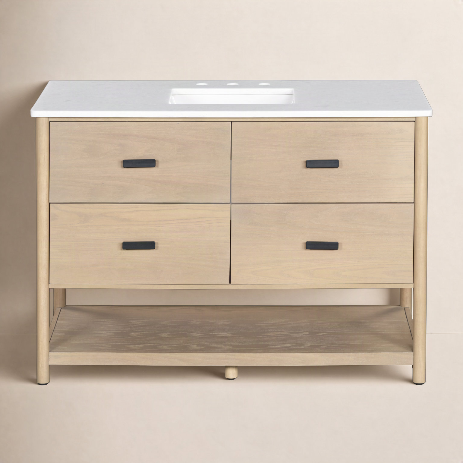 Kaplan 48" Single Bathroom Vanity, Natural