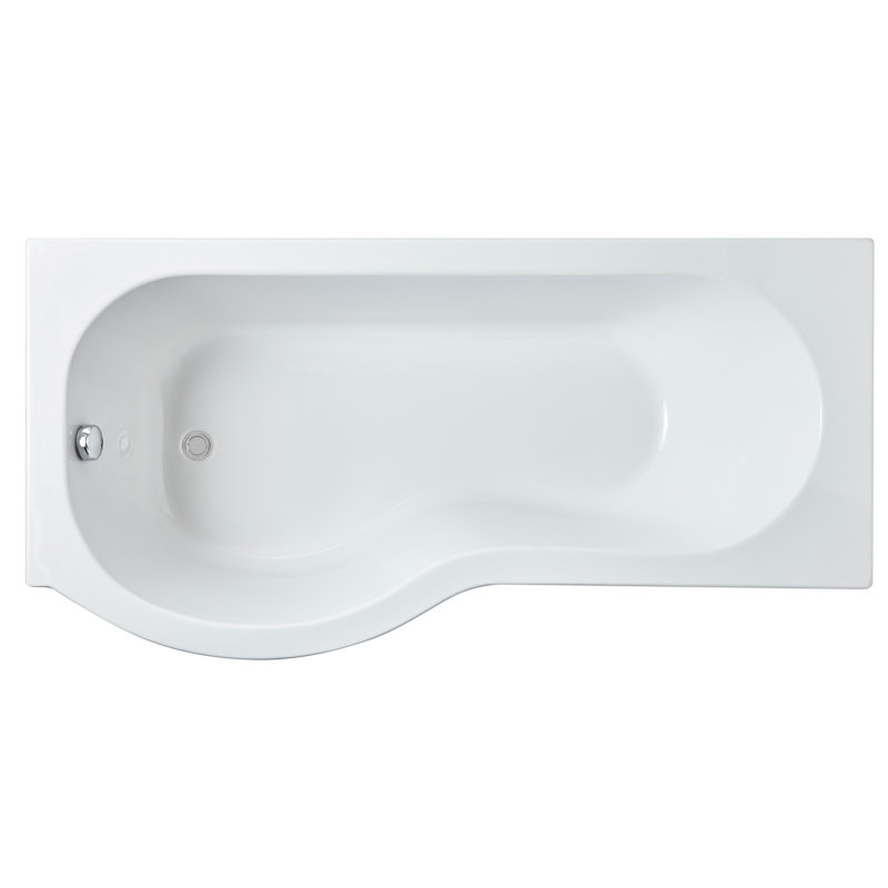 Maddalena 1500mm x 850mm Soaking Acrylic Bathtub, 160cm, Left Hand