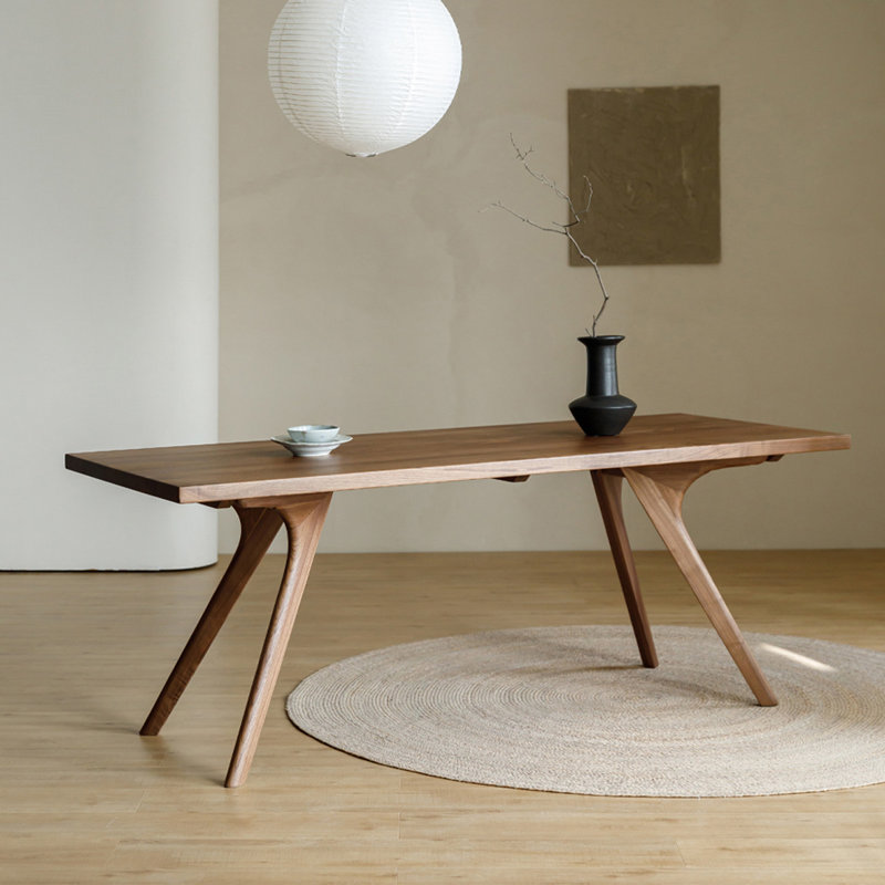 Table de salle à manger rectangulaire Italian Modern Fashion, H 29,52 po x L 55,11 po x l 33,46 po