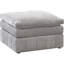 Ensemble de salon modulaire 6 pièces avec coussin triple couche et suède en tissu modulaire gris-1713516155
