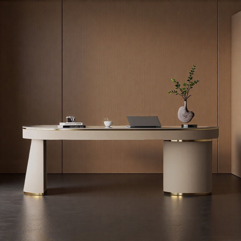 Bureau à bascule de luxe Modern Light, H 30,7 po x l 86,6 po x P 31,5 po