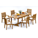 Sack Outdoor Teak Dining Set