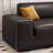 Tofu-Block Simple Straight Sofa