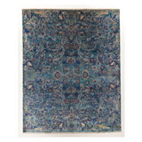 Handmade Cotton and Silk Oriental Area Rug