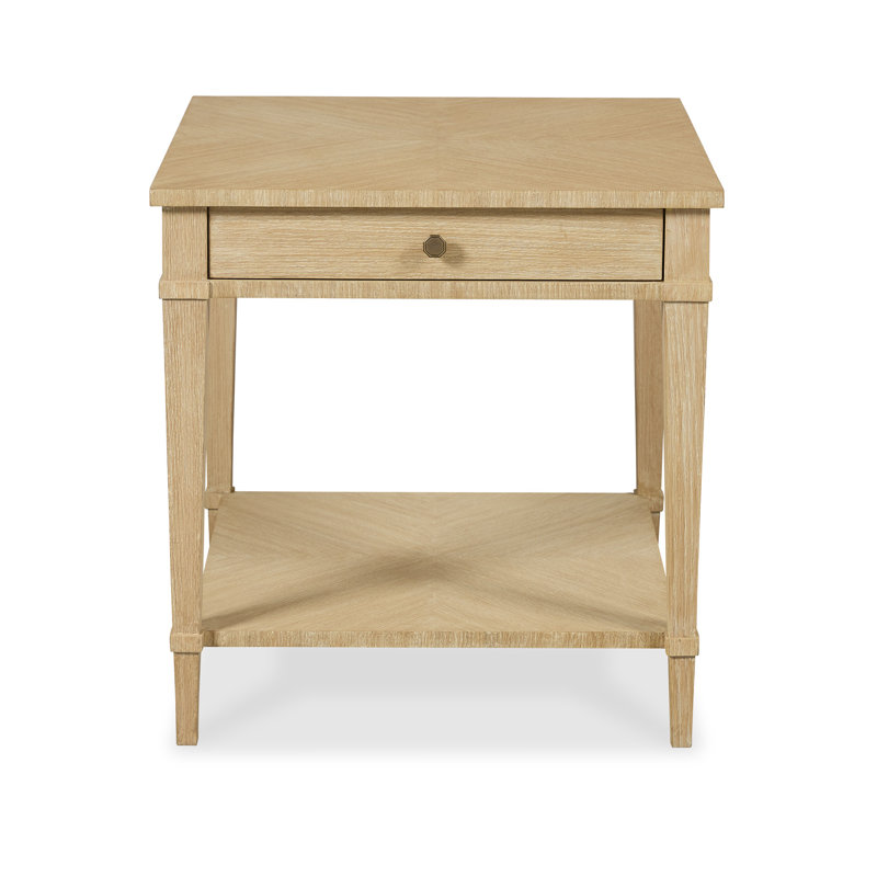 Maitland Smith Solid Wood End Table