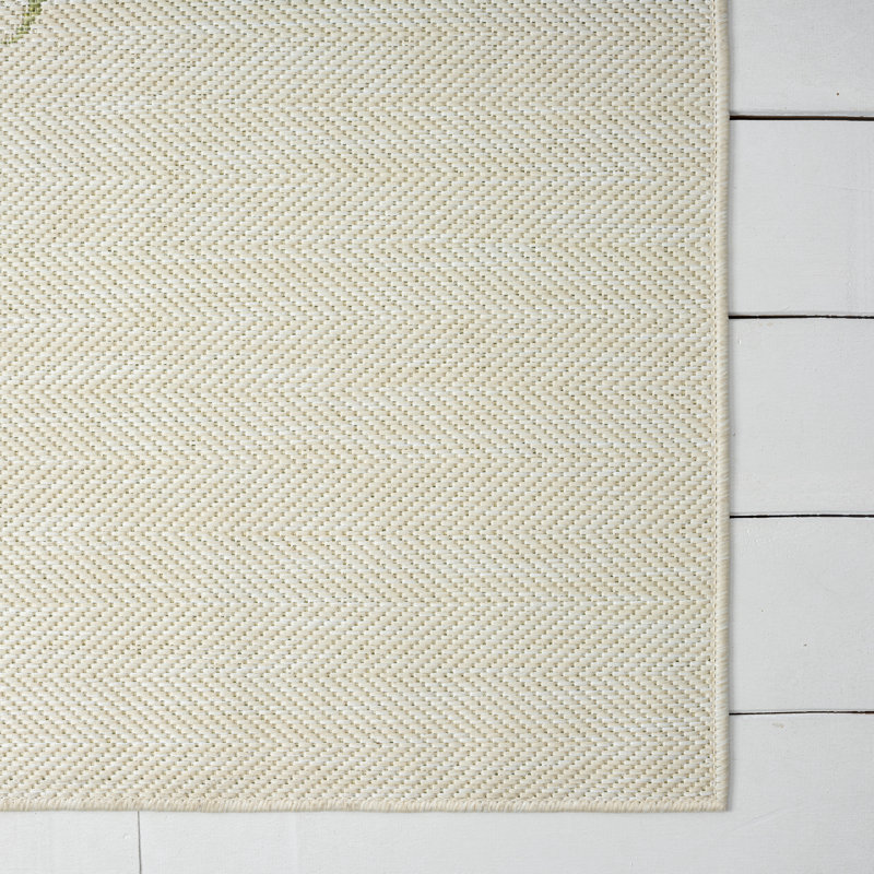 Sandberg Floral Rug, Rectangle 7'9" x 9'9"