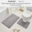 Contour Bath Rug Memory Foam Mat 3D Pebble 20”L x 20”W-86645791