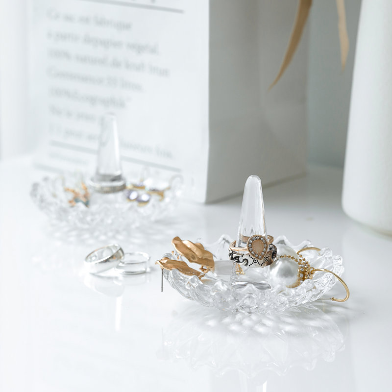 Glass Jewellery Organiser Tray