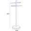 87 cm L Freestanding Towel Rack