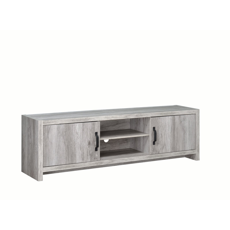 Demee 70.35'' W Media Console in Gray, Light gray