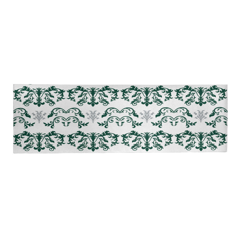 Tapis de couloir blanc