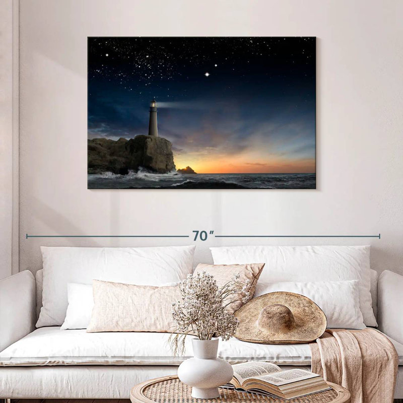 Aletra Stars Over A Lighthouse