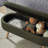 Luxury Oval Boucle Storage Ottoman Bench With Wood Legs 350Lb Weight Capacity & Safety Hinge-786931519