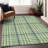 Machine Washable Indoor/Outdoor Chayden ACN1054 Rug-1802444946