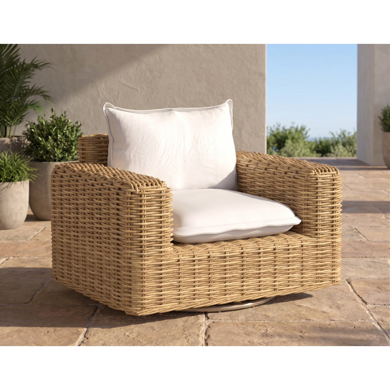 Playa Outdoor Lounge Chair, Swivel