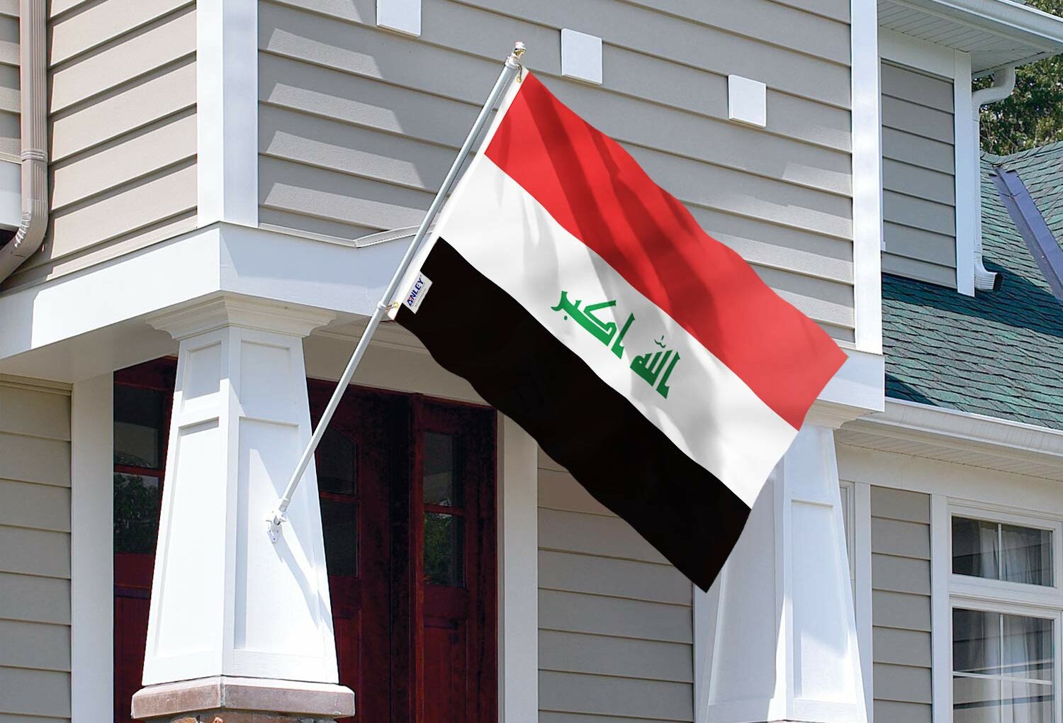 ANLEY Iraq Polyester 36 x 60 in. House Flag