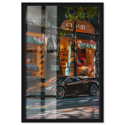 Flowers Before the Store Travel Art Shadowbox Print by Art Remedy